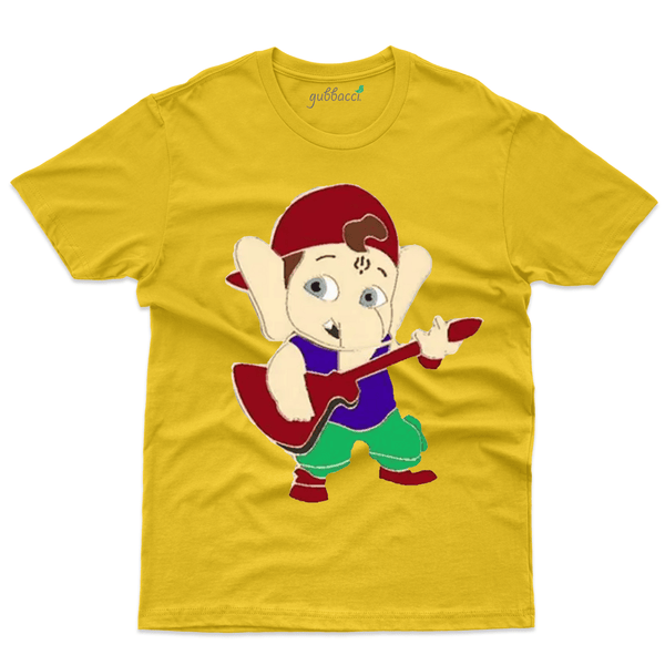 Gubbacci Apparel T-shirt Singing Ganesha T-Shirt - Ganesh Chaturthi Collection Buy Ganesha Chaturthi  T-Shirt - Ganesh Chaturthi Collection