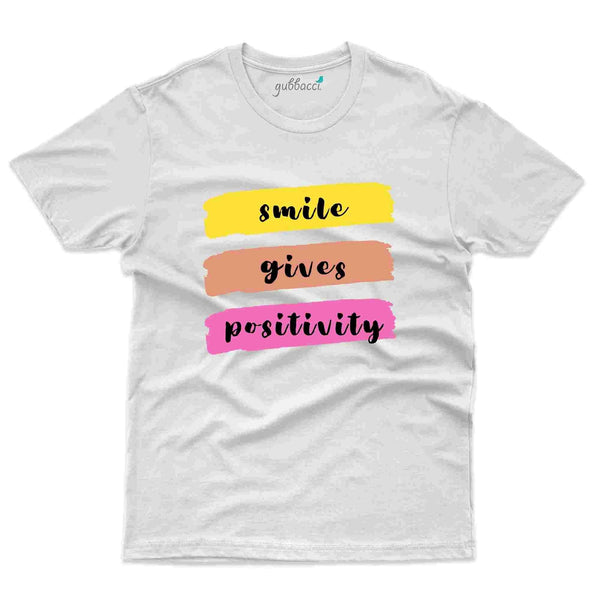Smile T-Shirt- Positivity Collection - Gubbacci