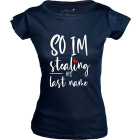 So i'm stealing last name T-Shirt - Couple T-shirt Collection