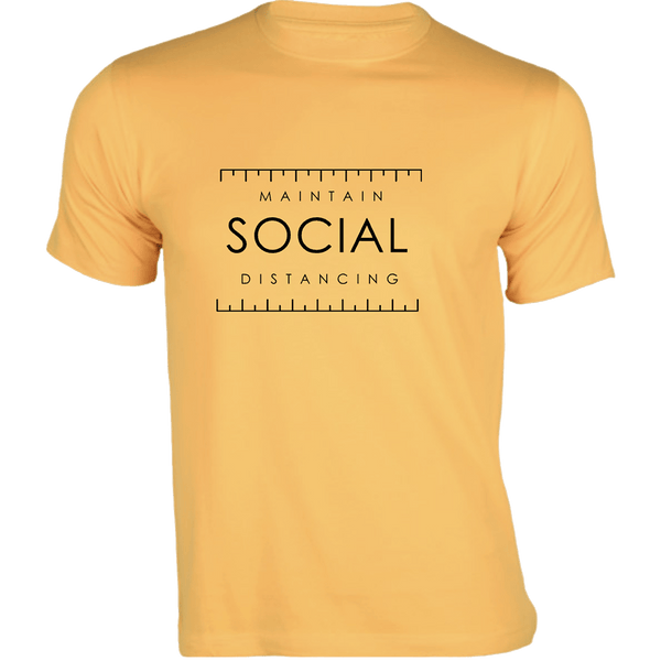 Gubbacci Apparel T-shirt XS Social Distancing By Ashwin
