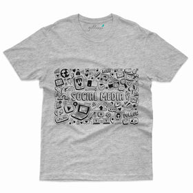 Social T-Shirt - Doodle Collection