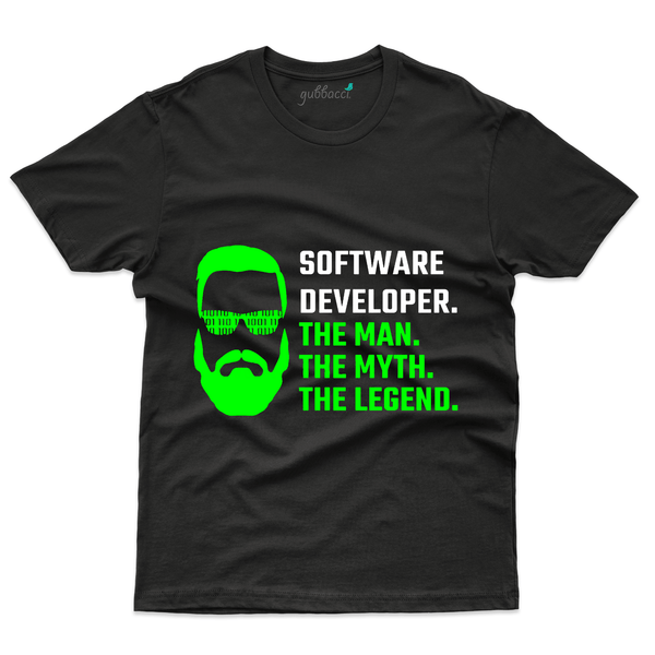 Gubbacci Apparel T-shirt S Software Developer The man T-Shirt - Technology Collection Buy Software Developer The man T-shirt-Technology Collection