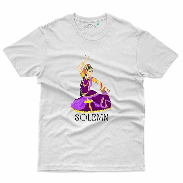 Solemn T-Shirt - Odissi Dance Collection - Gubbacci-India