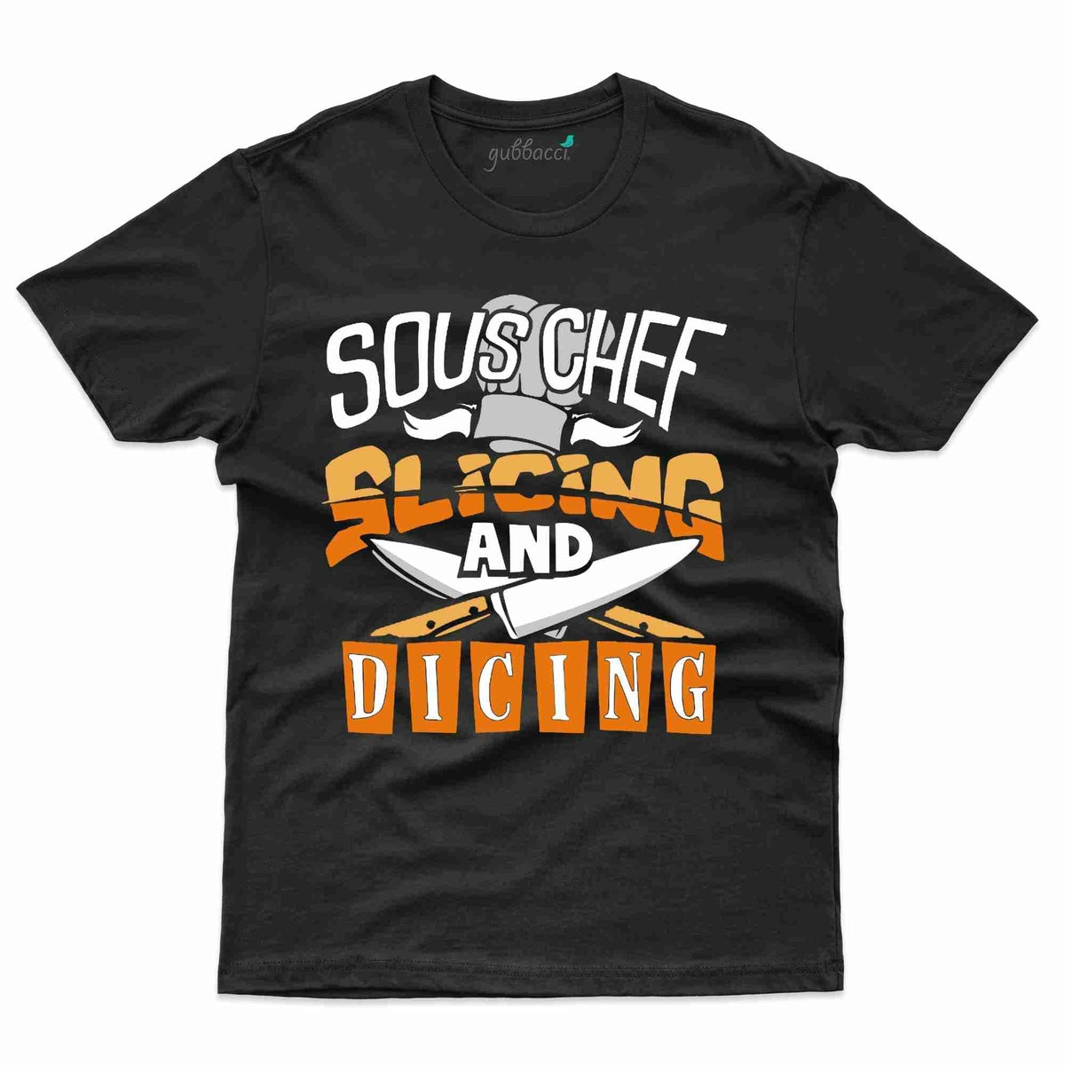 Sous Chef T-Shirt Cooking Lovers Collection Gubbacci