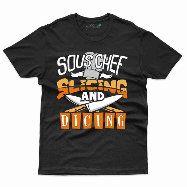 Sous Chef T-Shirt - Cooking Lovers Collection - Gubbacci-India