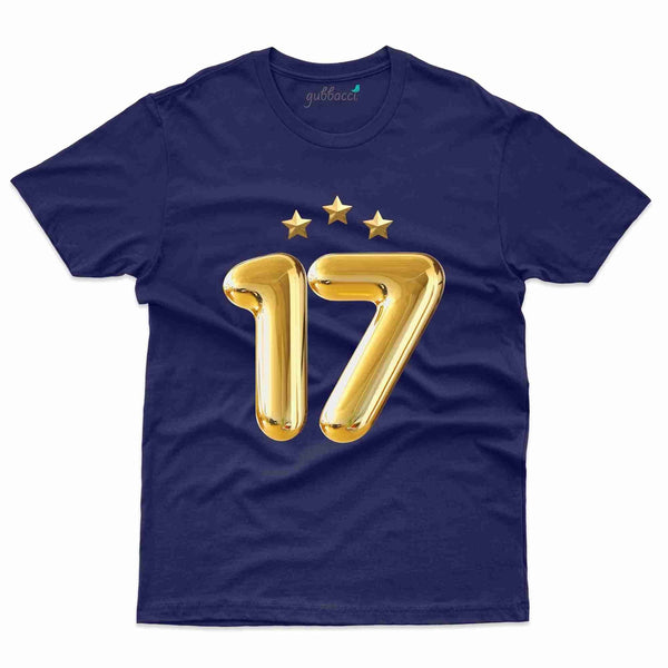 Star T-Shirt - 17th Birthday Collection - Gubbacci
