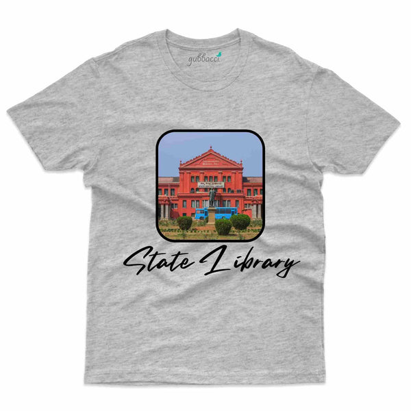 State Library T-Shirt - Bengaluru Collection - Gubbacci-India
