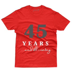 Still Counting T-Shirt - 45th Anniversary Collection