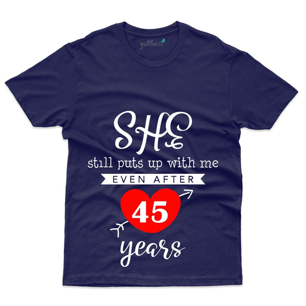 Still Puts Up T-Shirt - 45th Anniversary Collection - Gubbacci-India