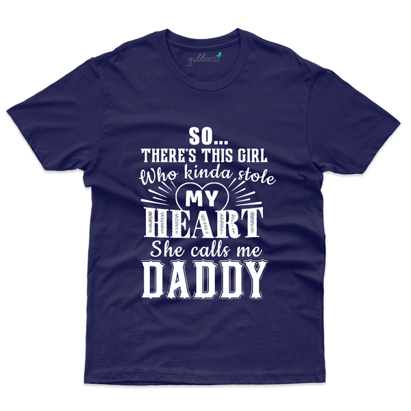 Gubbacci Apparel T-shirt S Stole My Heart T-Shirt - Fathers Day Collection Buy Stole My Heart T-Shirt - Fathers Day Collection