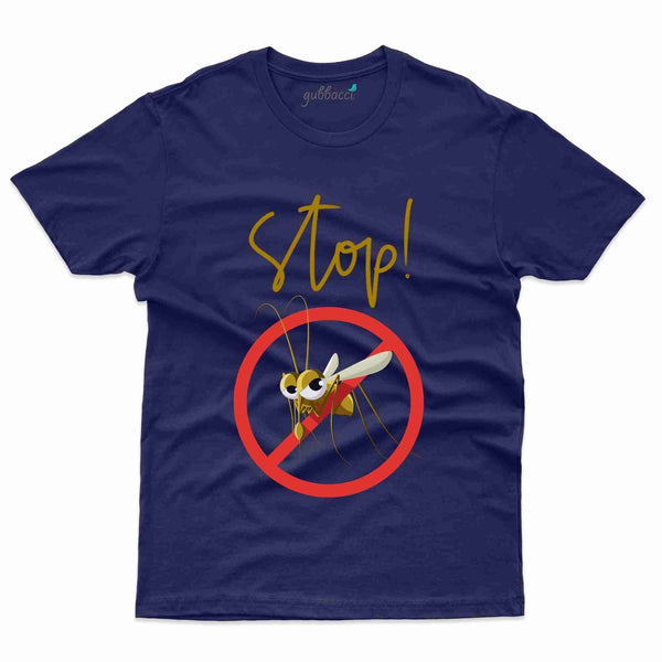 Stop Biting 2 T-Shirt- Malaria Awareness Collection - Gubbacci