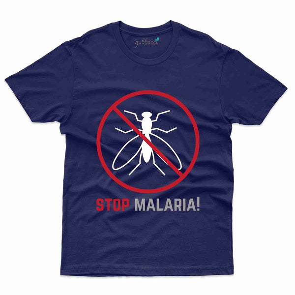 Stop Malaria T-Shirt- Malaria Awareness Collection - Gubbacci