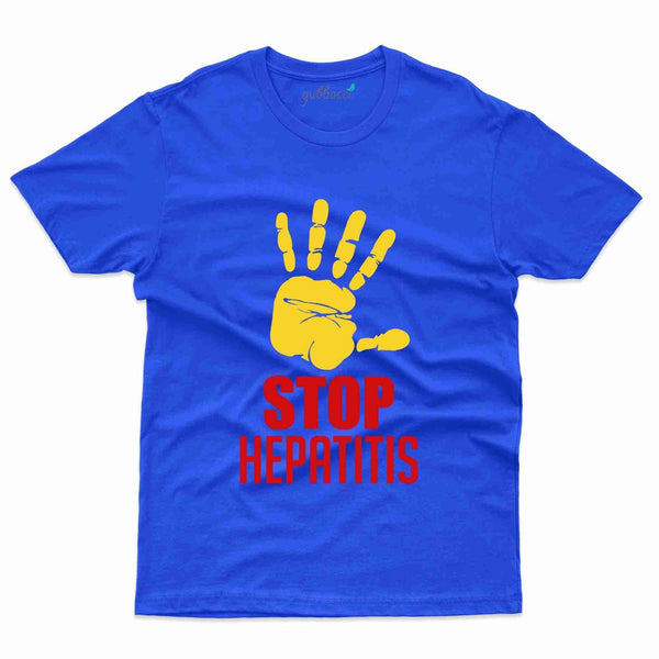 Stop T-Shirt- Hepatitis Awareness Collection - Gubbacci