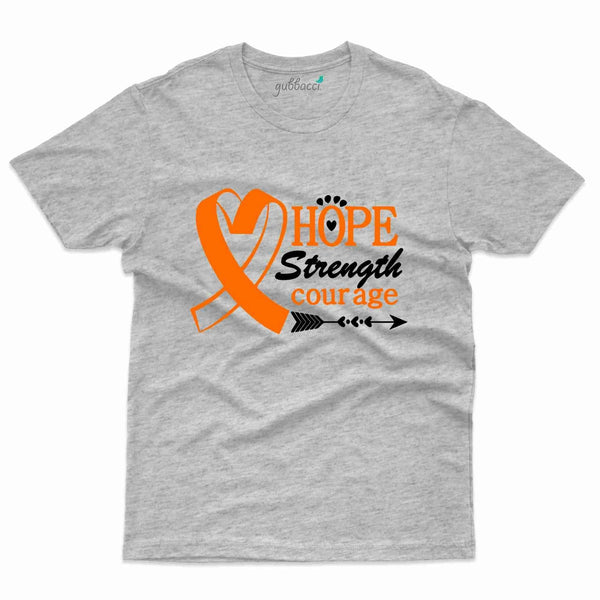 Strength T-Shirt - Leukemia Collection - Gubbacci-India