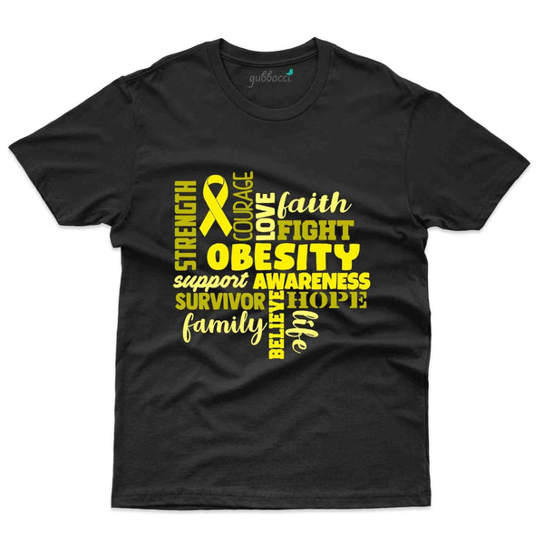 Strength T-Shirt - Obesity Awareness Collection - Gubbacci