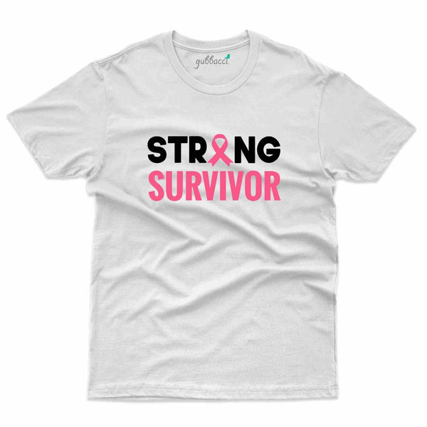 Strong Survivor T-Shirt - Breast Collection - Gubbacci-India