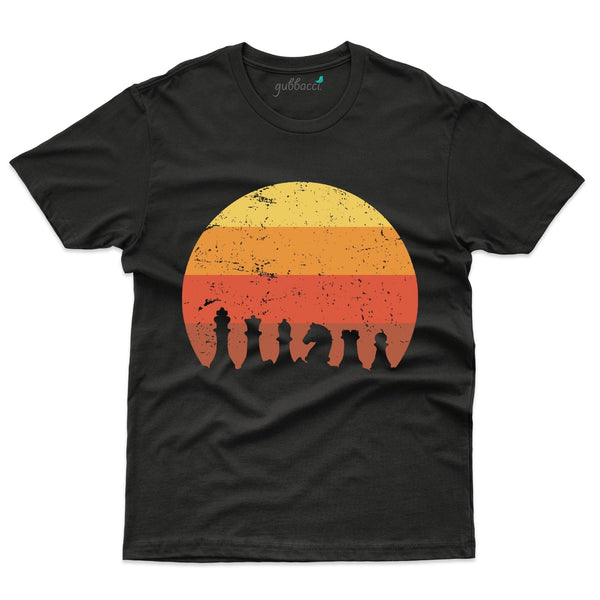Sunset Of Chess T-Shirts - Chess Collection - Gubbacci-India