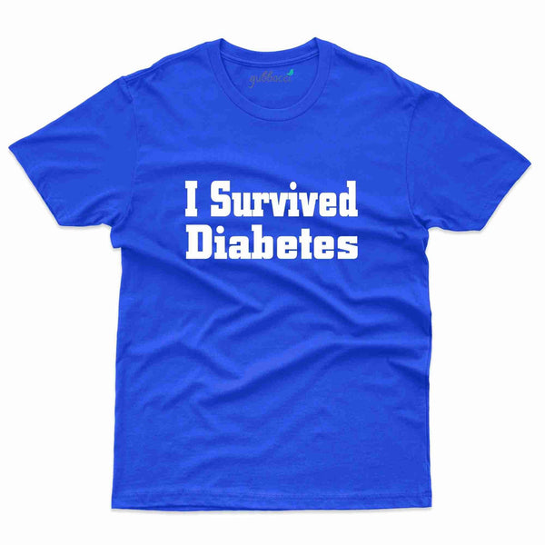 Survived T-Shirt -Diabetes Collection - Gubbacci-India