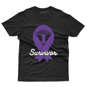 Survivor 6 T-Shirt - Pancreatic Cancer Collection