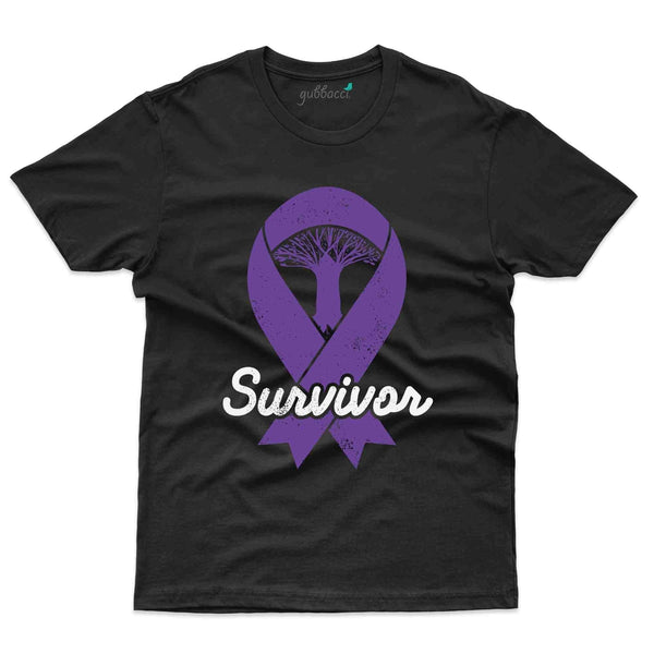 Survivor 6 T-Shirt - Pancreatic Cancer Collection - Gubbacci
