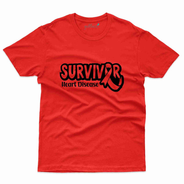Survivor T-Shirt - Heart Collection - Gubbacci-India
