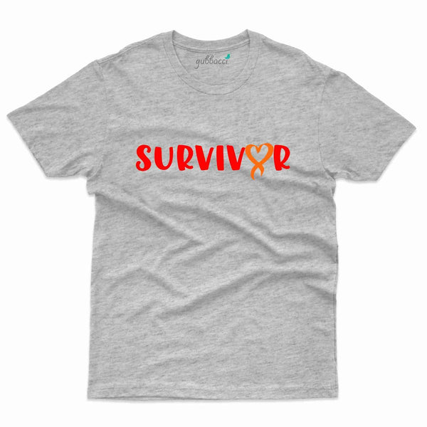 Survivor T-Shirt - Leukemia Collection - Gubbacci-India