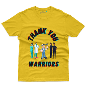 Thank You Warriors T-Shirt - Covid Heroes Collection