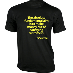 The absolute fundamental aim T-Shirt - Quotes on T-Shirt