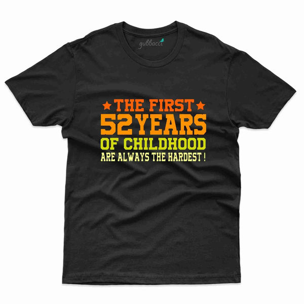 The First 52 T-Shirt - 52nd Collection - Gubbacci-India
