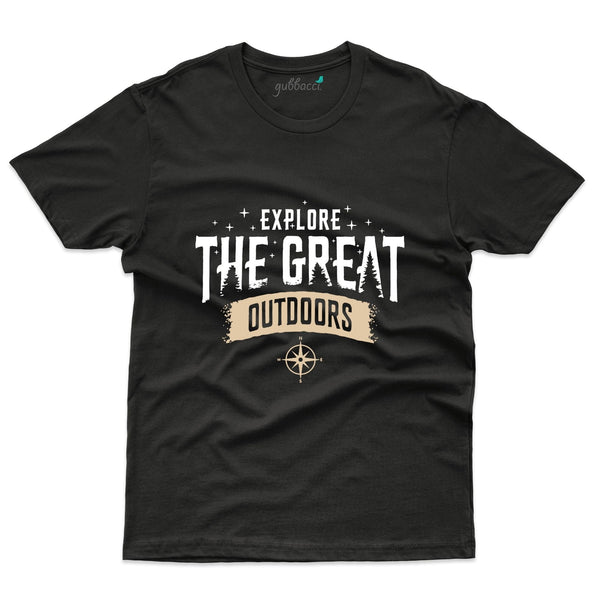 The Great Outdoors T-Shirt - Explore Collection - Gubbacci-India