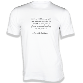 The opportunity for an entrepreneur T-Shirt - Quotes on T-Shirt