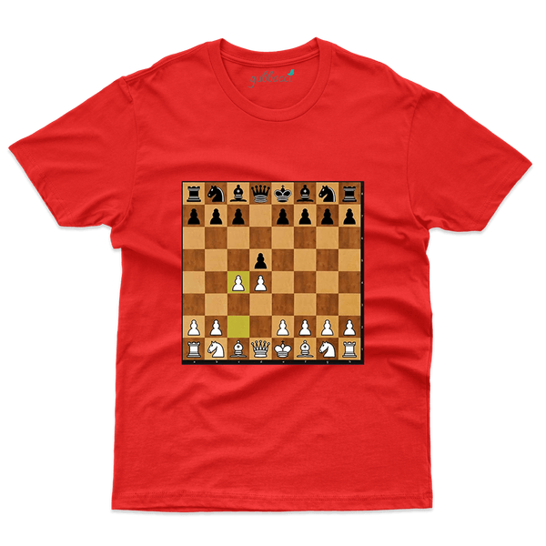 The Queen's Move T-Shirts - Chess Collection - Gubbacci-India