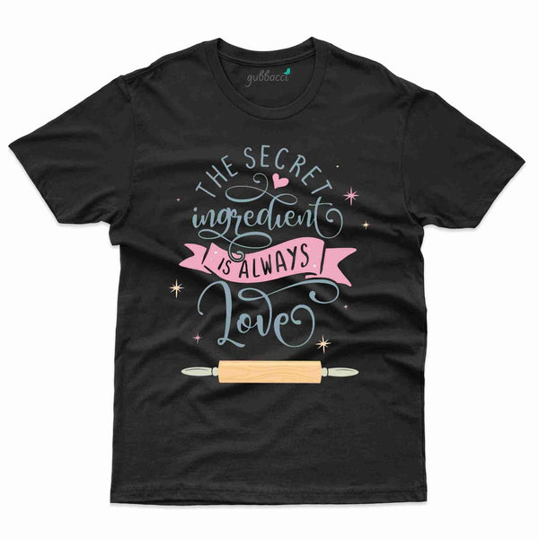 The Secret T-Shirt - Cooking Lovers Collection - Gubbacci-India