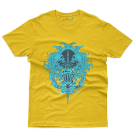 The Warrior Skull T-Shirt - Abstract Collection