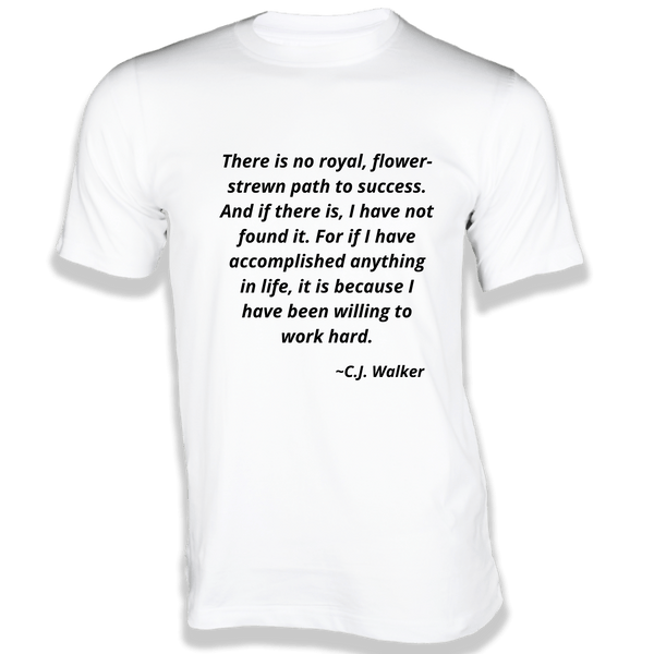 Gubbacci-India T-shirt XS There is no Royal T-Shirt - Quotes on T-Shirt Buy C.J. Walker Quotes on T-Shirt - There is no Royal