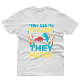 They See Me Trading T-Shirt - Stock Market Collection