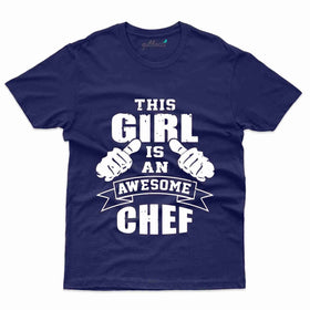 This Girl Awesome 3 T-Shirt - Cooking Lovers Collection
