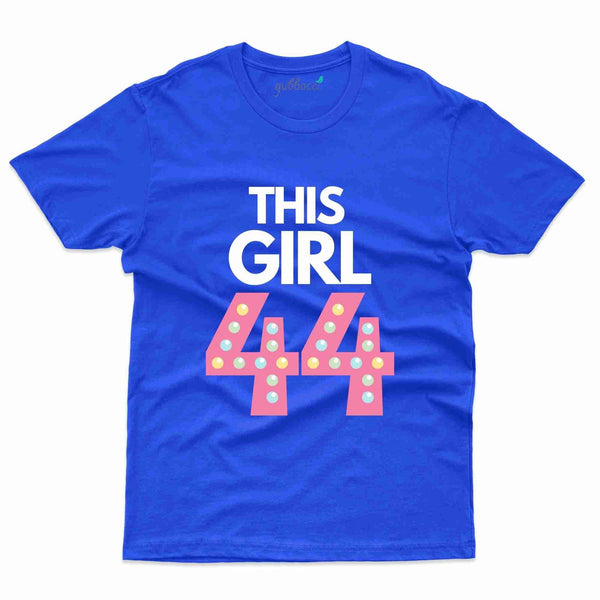 This Girl Is 44 2 T-Shirt - 44th Birthday Collection - Gubbacci-India