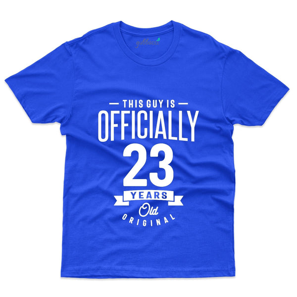 This Guy is Officially 23 Years old T-Shirt - 23rd Birthday Collection - Gubbacci-India
