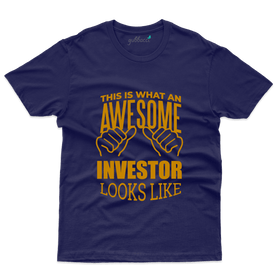 An Awesome Investor T-Shirt - Stock Market T-Shirt Collection