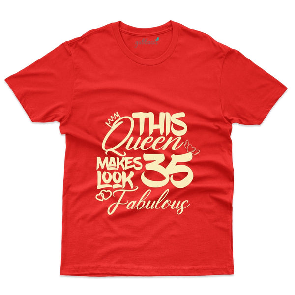 This Queen 35 T-Shirt - 35th Birthday Collection - Gubbacci-India