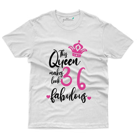 Perfect  Queen 36 Birthday T-Shirt - 36th Birthday Collection