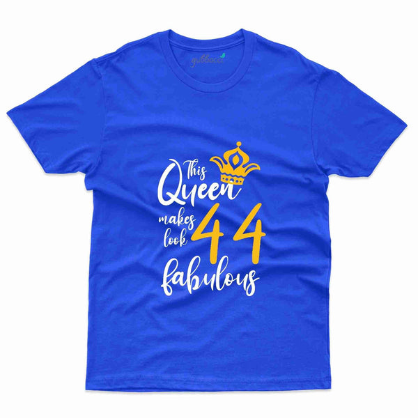 This Queen 44  T-Shirt - 44th Birthday Collection - Gubbacci-India