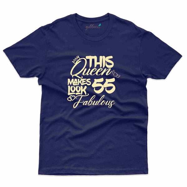 This Queen 55 T-Shirt - 55th Birthday Collection - Gubbacci