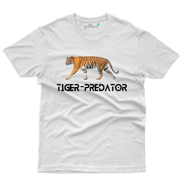 Tiger Predator T-Shirt - Nagarahole National Park Collection - Gubbacci-India