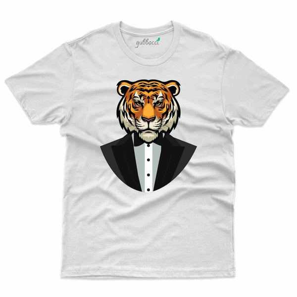 Tiger T-Shirt - Minimalist Collection - Gubbacci-India