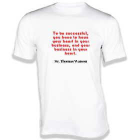 To be successful T-Shirt - Quotes on T-Shirt