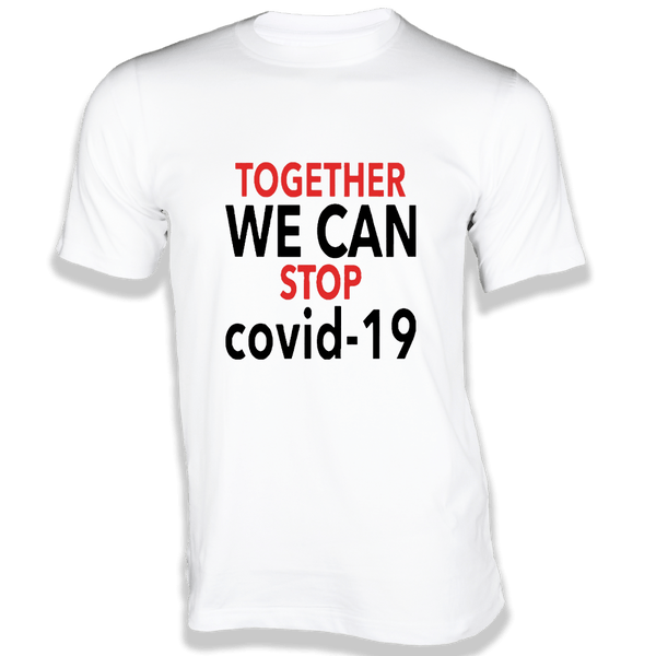 Gubbacci-India T-shirt XS Together we can stop COVID - 19