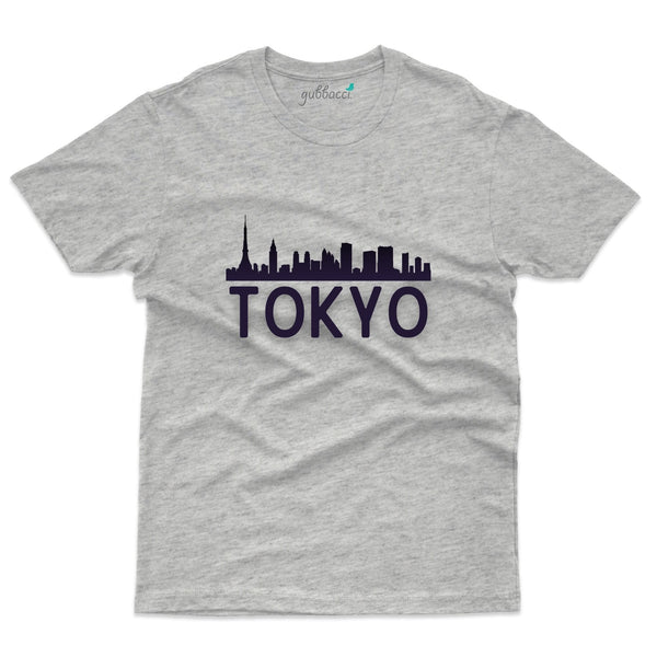 Tokyo City T-Shirt - Skyline Collection - Gubbacci-India