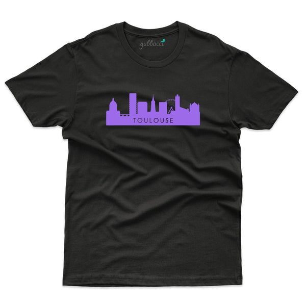 Touluse City T-Shirt - Skyline Collection - Gubbacci-India
